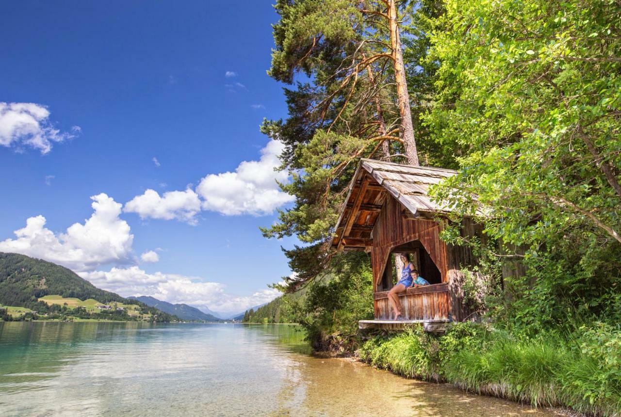 Haus Lackner Am Weissensee In Kaernten Экстерьер фото